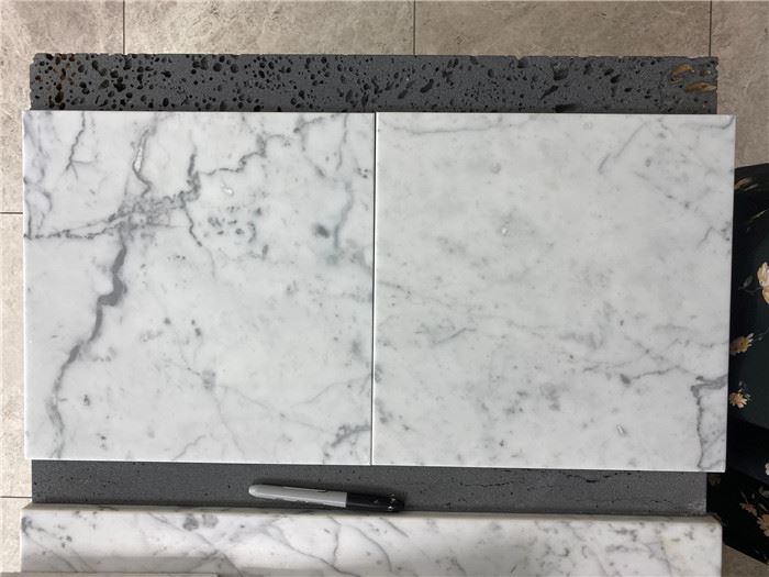 carrera marble floor tiles