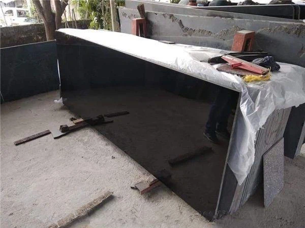 indian black granite countertops india black granite polished   slabs