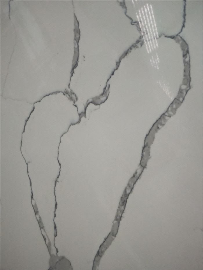 Alaska calacatta white quartz quartz slab