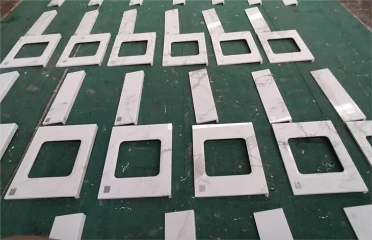 Laminátové dosky z mramoru Calacatta