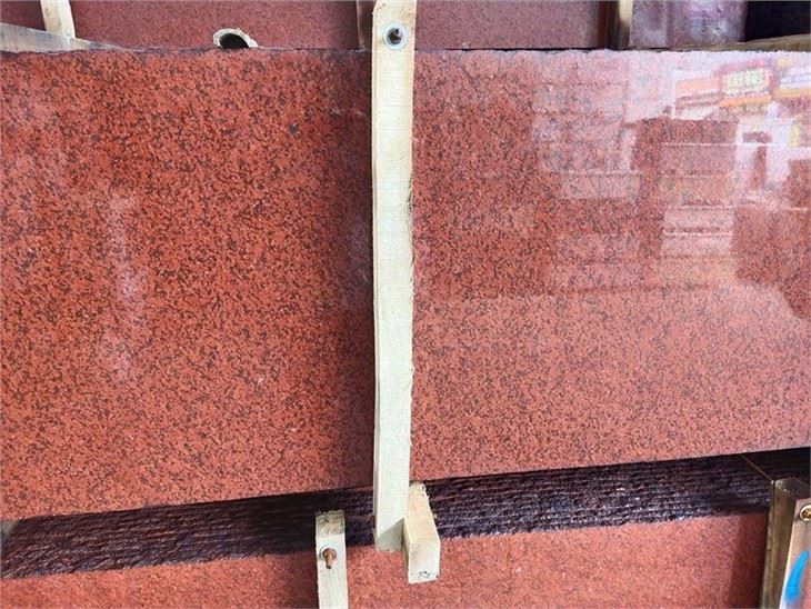 Red Dyeing Granite Slab