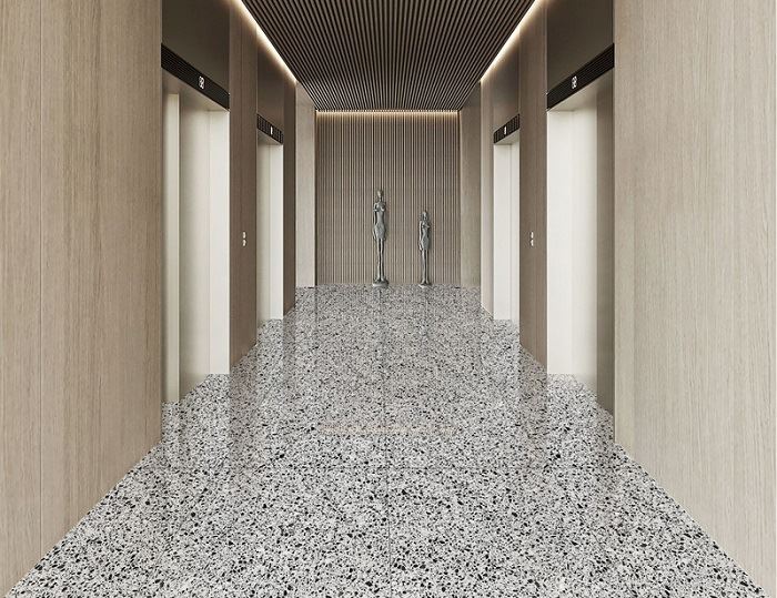 terrazzo tiles floor