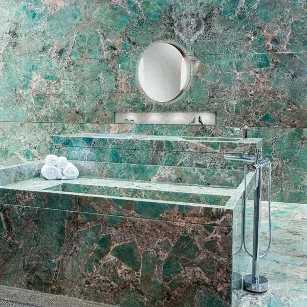 Amazonitové kremenné dosky