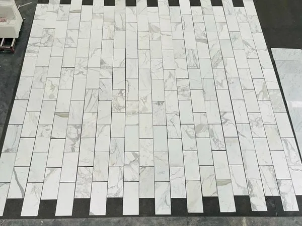 Mramorová mozaika Calacatta