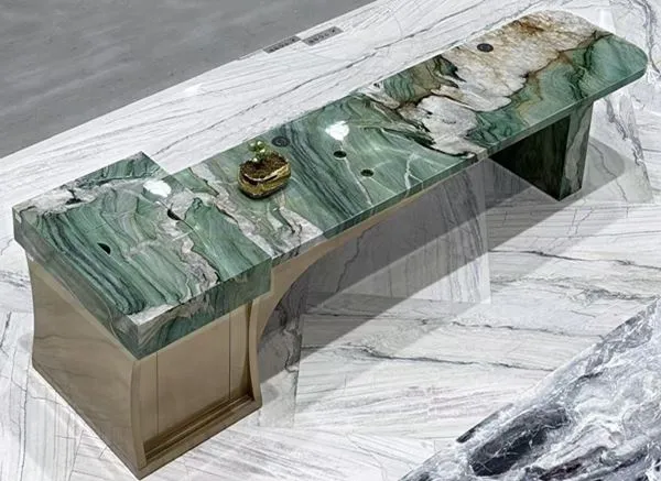 Zelené kremenné dosky