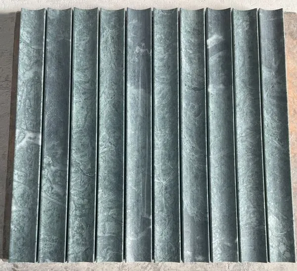 Honovaný zelený mramor