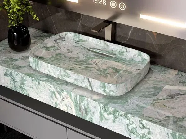 Mramorové dosky zelené