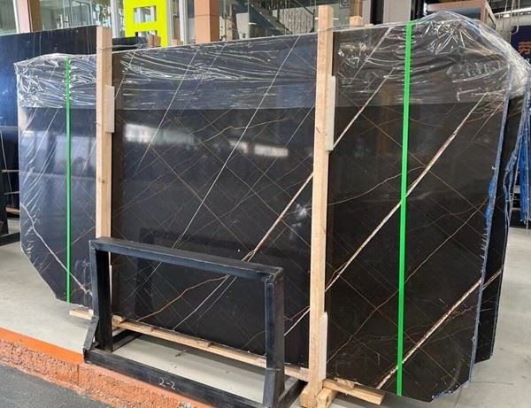 Nero st Laurent Marble Slabs