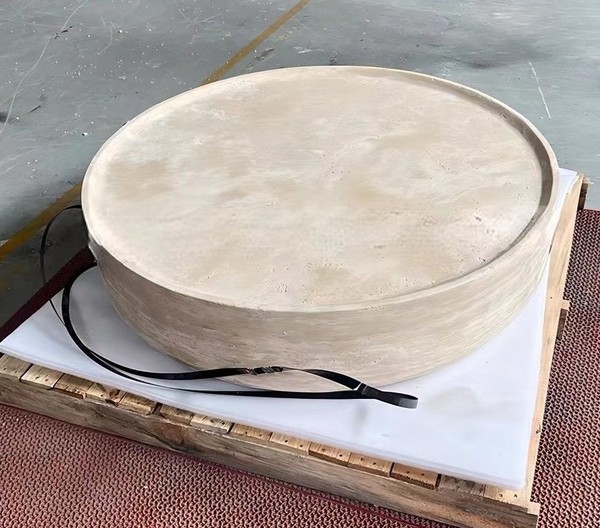 Round beige Travertine Coffee Table Round beige Travertine Coffee Table