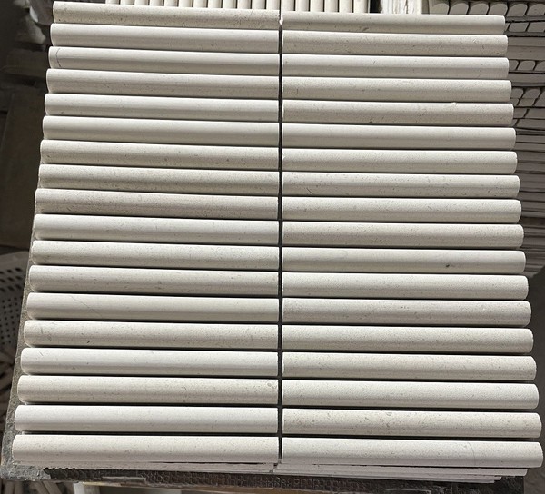 Limestone Pencil Mosaic Limestone Pencil Mosaic