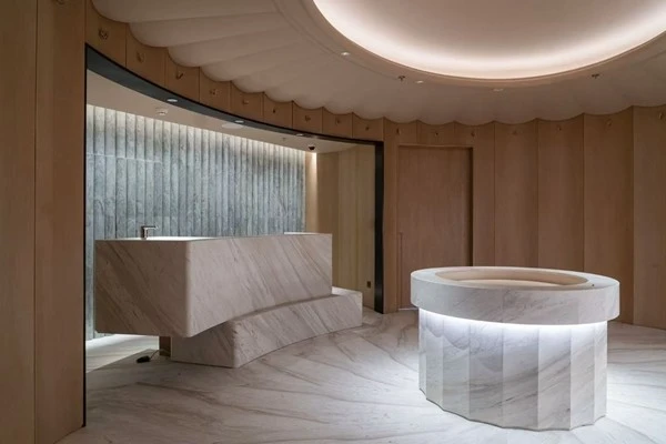 White Marble Bathroom